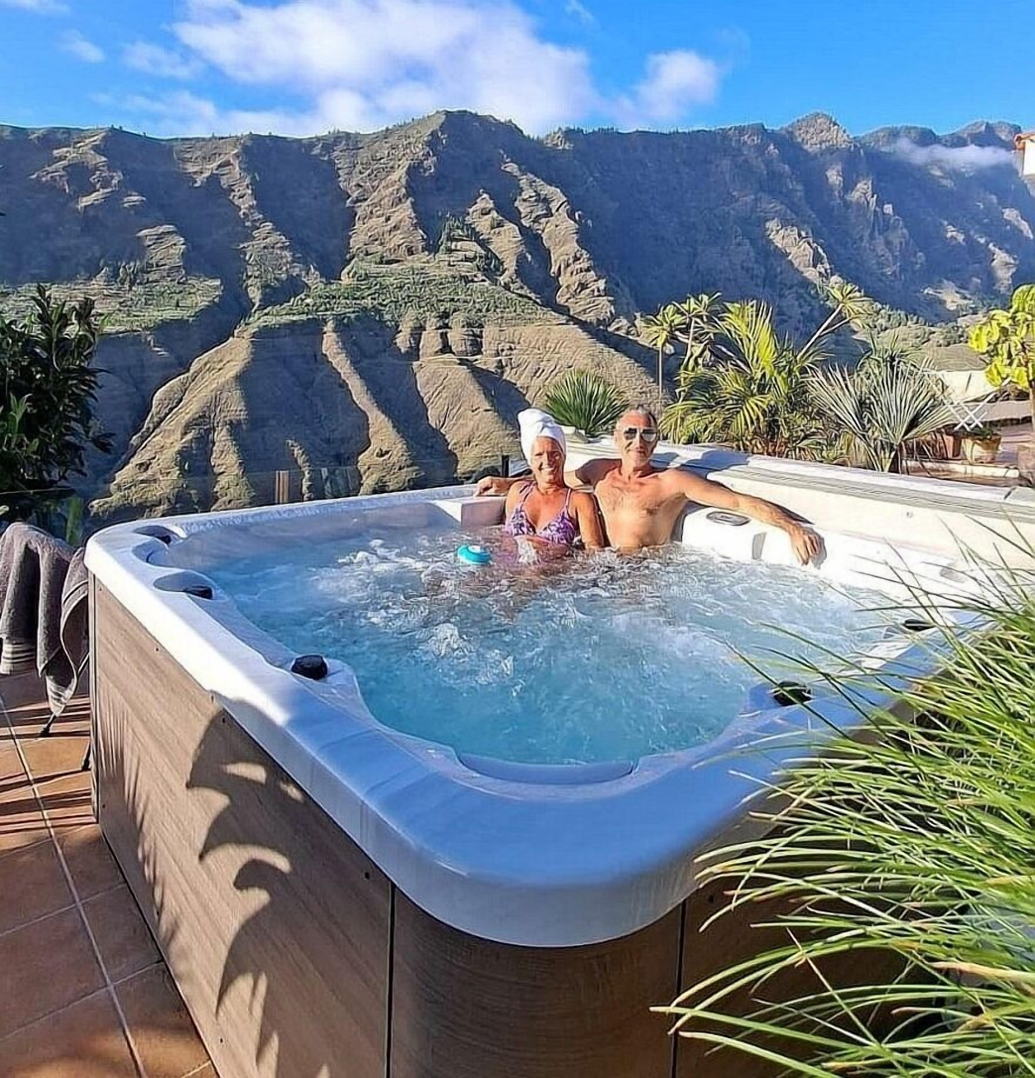 Bubbelpool utomhus