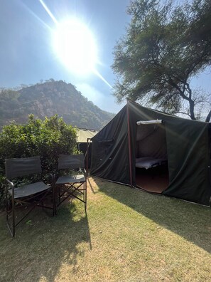 Landuitzicht vanuit accommodatie