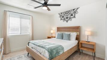 2 slaapkamers, een strijkplank/strijkijzer, gratis wifi