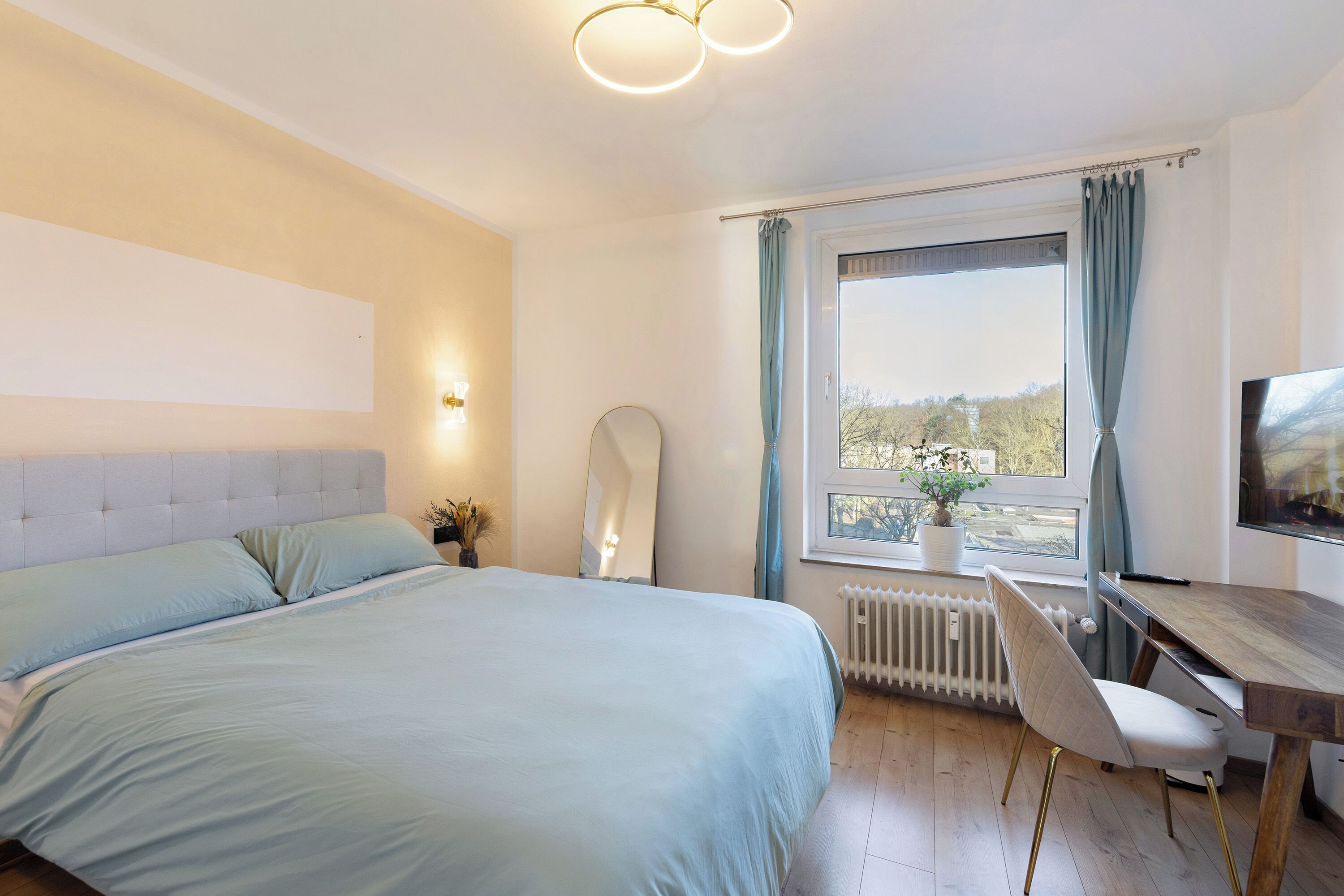 1 chambre, fer et planche à repasser, Wi-Fi gratuit, draps fournis