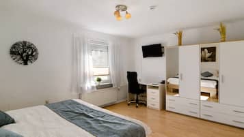 2 soveværelser, gratis Wi-Fi, sengetøj