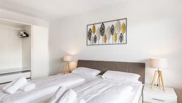 2 Schlafzimmer, kostenloses WLAN, Bettwäsche