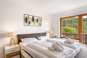 2 chambres, Wi-Fi gratuit, draps fournis