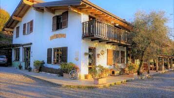 Fassade der Unterkunft