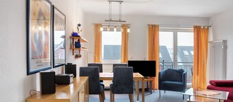 Apartamento 'Tannenblick 2-4' con vistas a la montaña, balcón y Wi-Fi