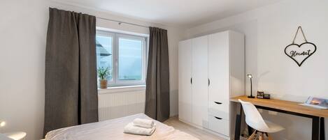 2 chambres, bureau, Wi-Fi gratuit