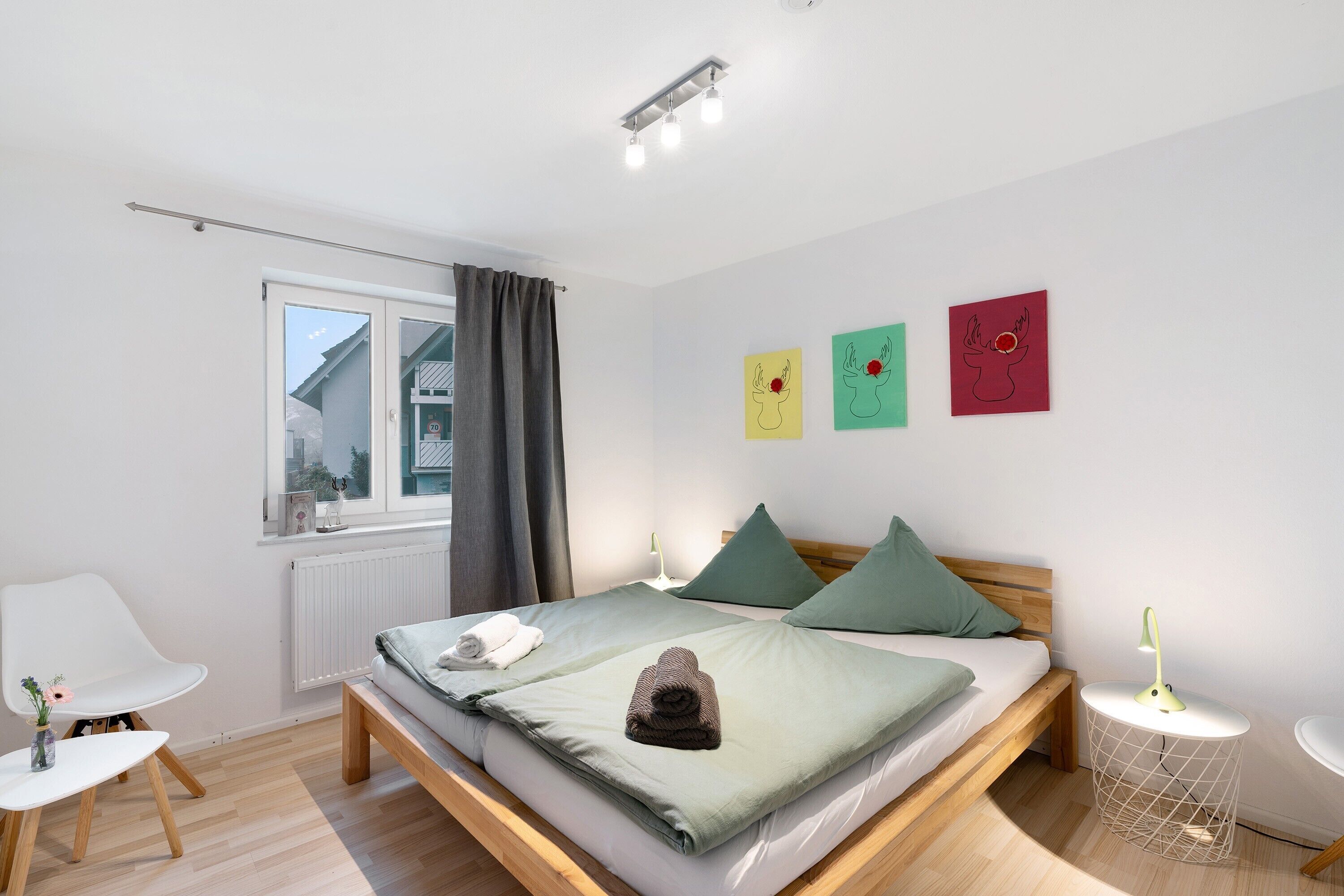 2 bedrooms, desk, free WiFi