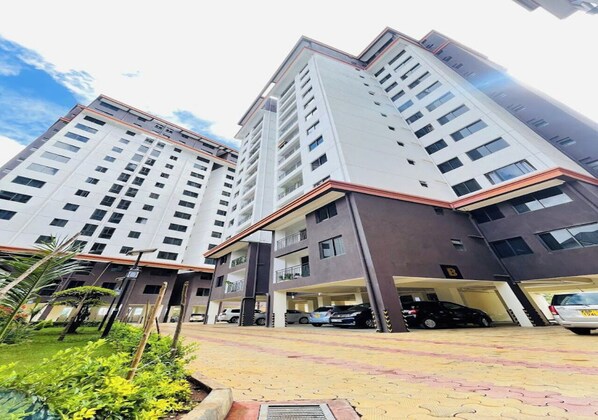 Façade de l’hébergement