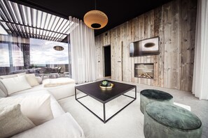 House | Living room | Fireplace