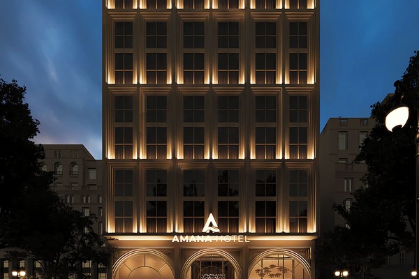 Front of property - evening/night