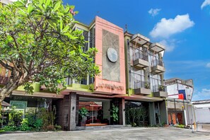 Fassade der Unterkunft