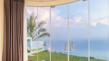 Kamar Double Deluks, pemandangan laut | Kedap suara, Wi-Fi gratis, dan seprai linen