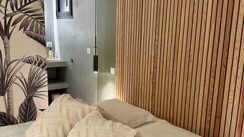 2 chambres, lit parapluie, Wi-Fi gratuit, draps fournis