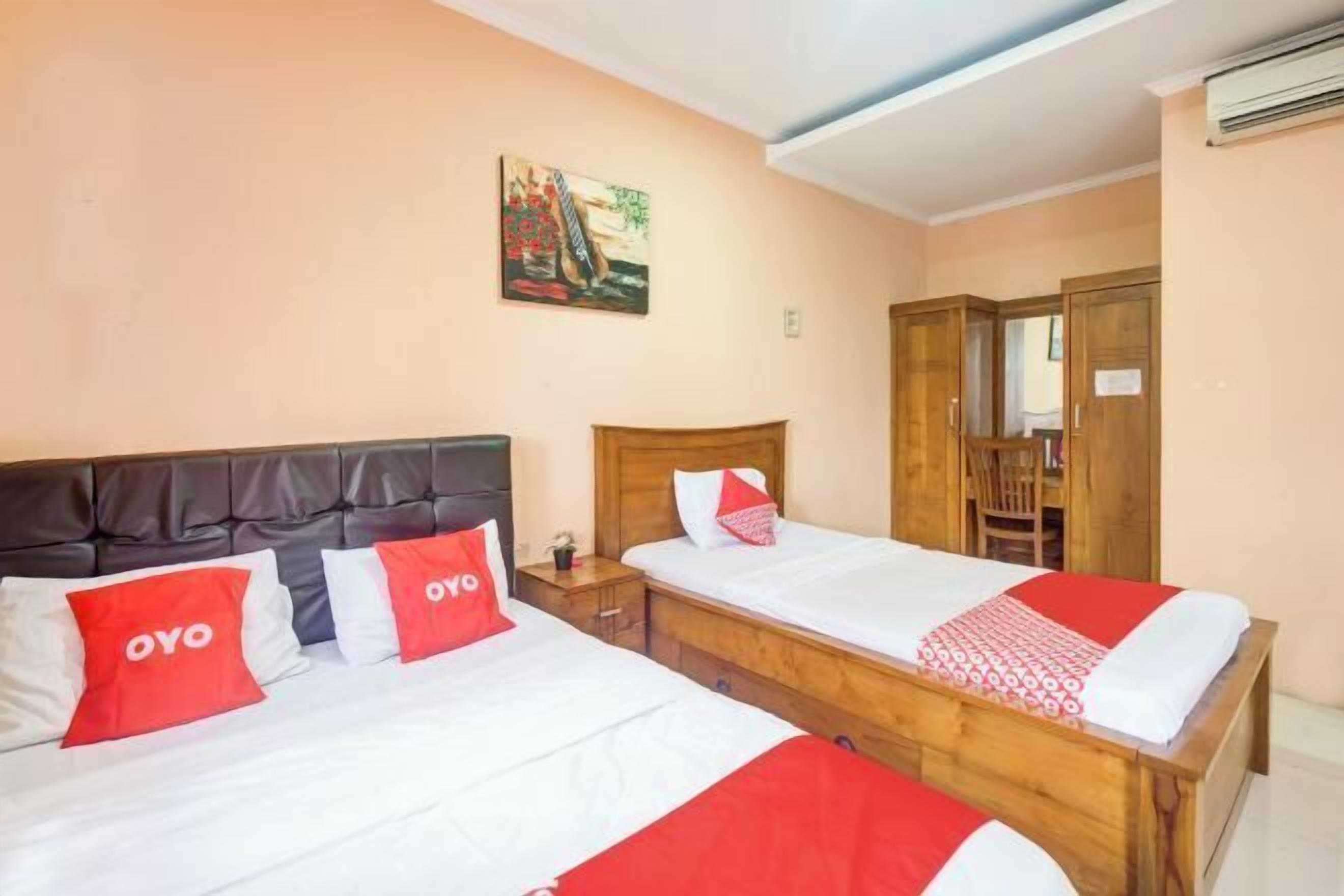 Een laptopwerkplek, gratis wifi, beddengoed