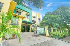 Fassade der Unterkunft