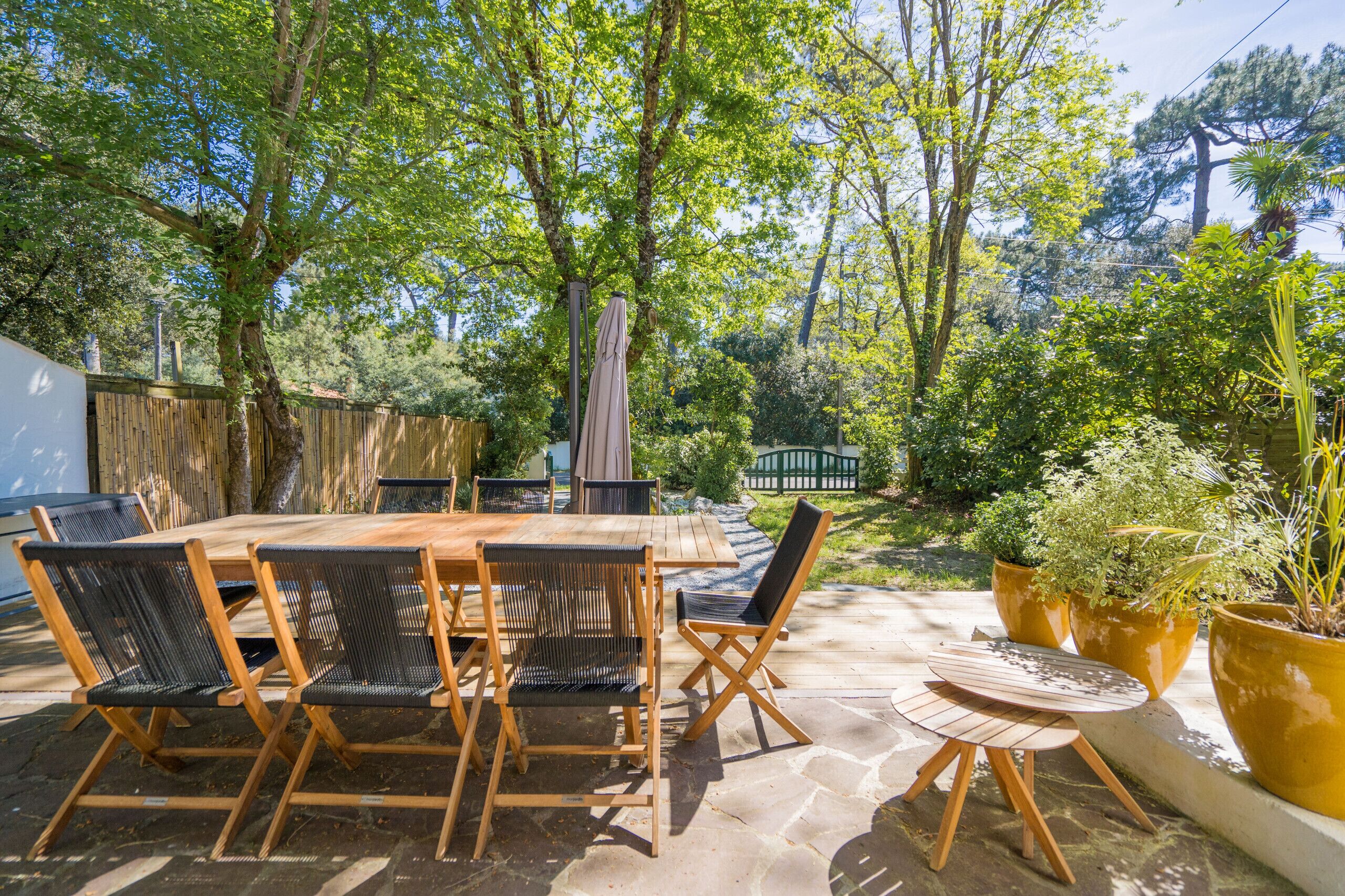 Udendørs spisemuligheder