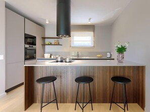 House, Private Pool | Private kitchen | Fridge, microwave, oven, stovetop