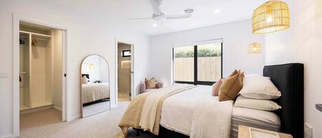 4 bedrooms, iron/ironing board, travel crib, WiFi