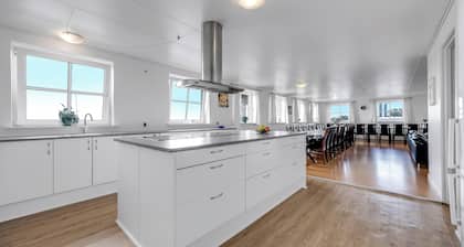 40-person holiday home, with large pool area and panoramic views of the.