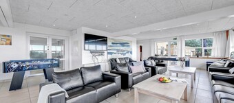 40-person holiday home, with large pool area and panoramic views of the.