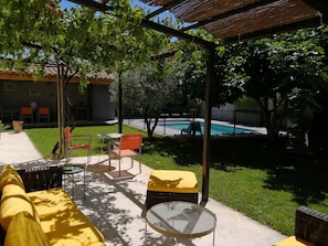 Terrace/patio - Vacation rental house with pool AVIGNON LS6-284. (Avignon)