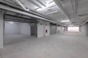 A large, empty parking garage with multiple levels and a central walkway. - Amazing Between Two Seas by Fidalsa (Murcia)
