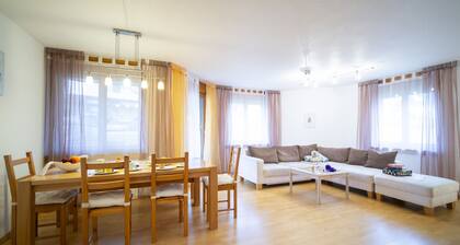 Chasa Serras Reitberger: 3.5-Zimmerwohnung bei Loipe & Skibushaltestelle