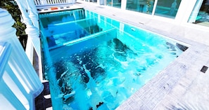 Vila superluxo, vista para o mar | Banheira de hidromassagem particular