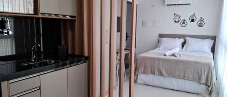 1 soverom, wi-fi (inkludert) og sengetøy