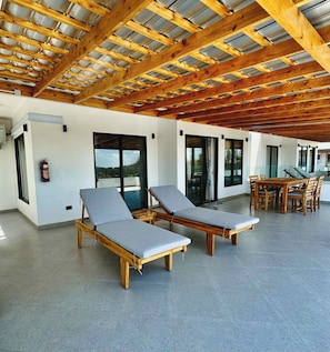 Appartement Familial, balcon, vue montagne | Terrasse/Patio