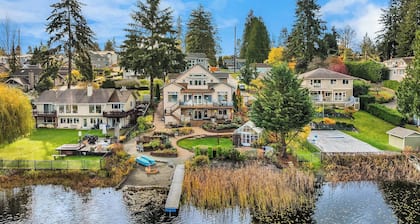 Serene Waterfront Escape w/ Amazing View & Hot Tub
