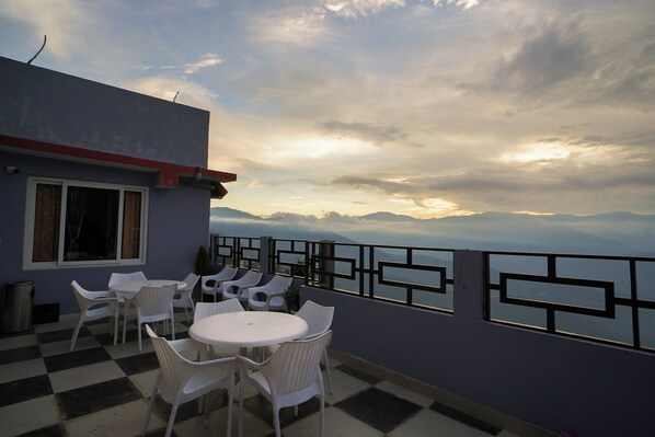 Vue depuis l’hébergement