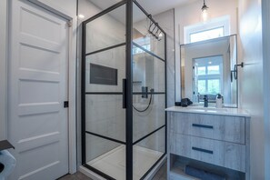 Shower, towels