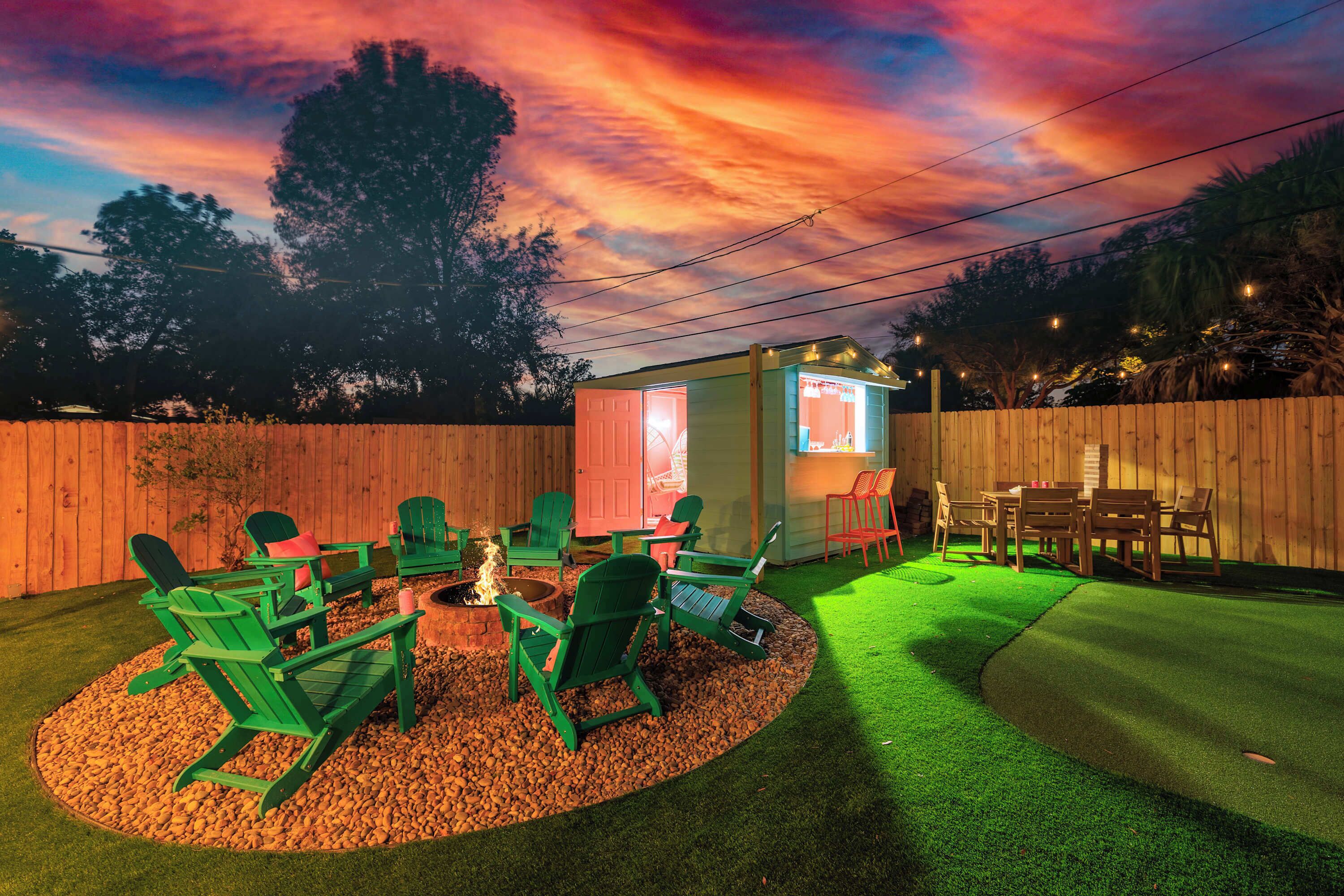 Udendørs spisemuligheder