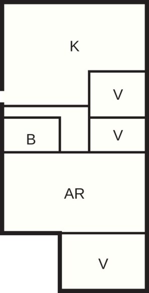 House | Floor plan - 6 Person Holiday Home in Herning (Herning)