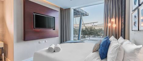 Departamento Premium, 1 habitación | 1 habitación y caja de seguridad en la habitación