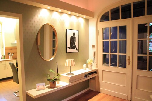 Idyllische 4-Personen Wohnung mit Dachterrasse in der Villa Kolck