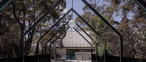 Una piscina climatizada