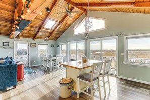 House (2 Bedrooms) | Interior - Walk to Beach: Water-view Seabrook Sanctuary (Seabrook)