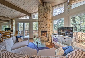 House (4 Bedrooms) | Interior - Lake Arrowhead Cabin w/ Deck & Scenic Forest Views (Skyforest)
