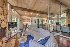 House (4 Bedrooms) | Interior - Lake Arrowhead Cabin w/ Deck & Scenic Forest Views (Skyforest)