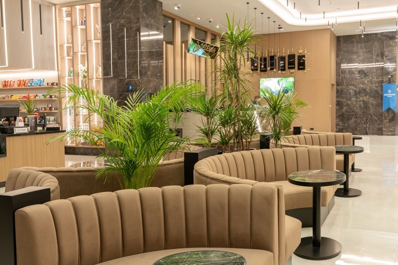Lobby sitting area