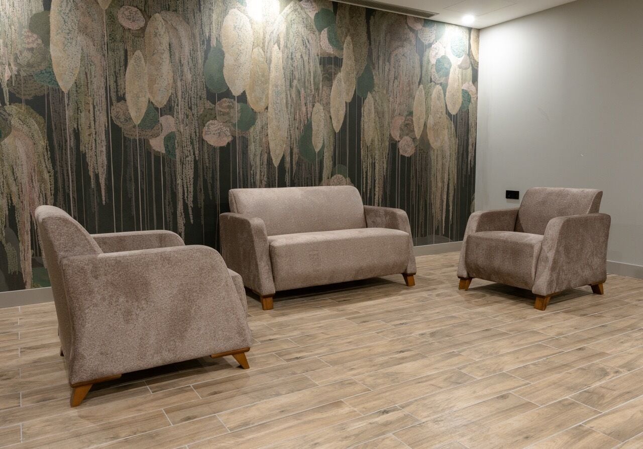 Khu tiếp tân spa