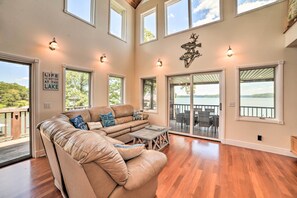 House (3 Bedrooms) | Interior - 3,000 Sq Ft A-frame Home on Kentucky Lake w/ Dock! (New Concord)