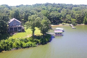 House (3 Bedrooms) | Interior - 3,000 Sq Ft A-frame Home on Kentucky Lake w/ Dock! (New Concord)