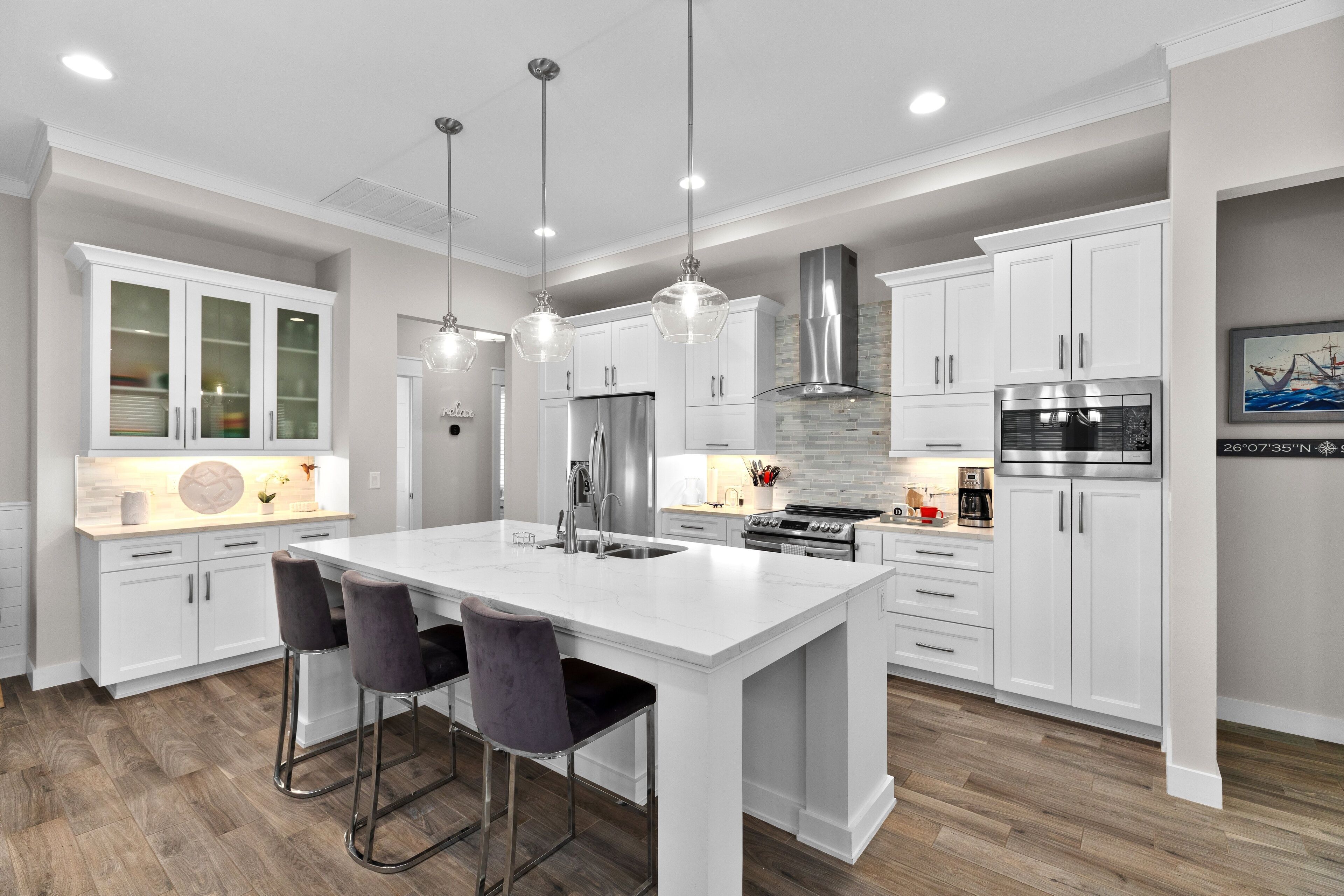 Maison, 3 chambres | Cuisine privée | Réfrigérateur, four, cafetière/bouilloire, grille-pain