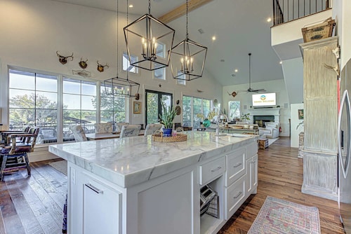 Immaculate Waterfront Home for 16 w/ Private Dock!