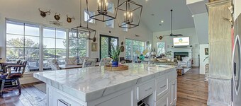 Immaculate Waterfront Home for 16 w/ Private Dock!