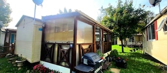 5-person mobile home in Ardèche