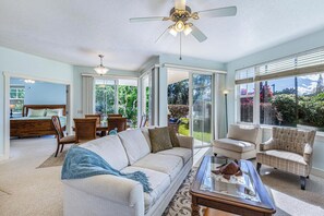 Smart TV, DVD player - Plantations at Princeville unit 111 (Princeville)